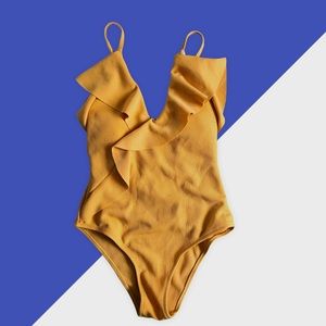 Shein Ruffle One Piece Swimsuit